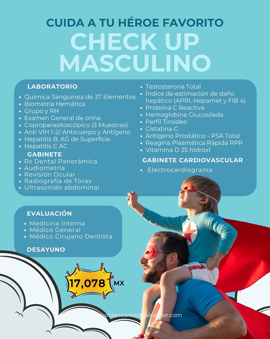 Post 5 by Nuevo Polanco Medical Center on Instagram (image)