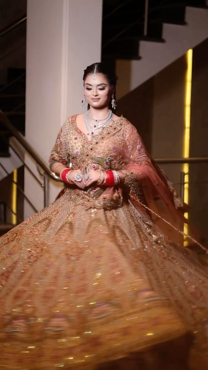 Post 3 by Nirmal Lehenga House| Wedding Outfits On Rent on Instagram (video)