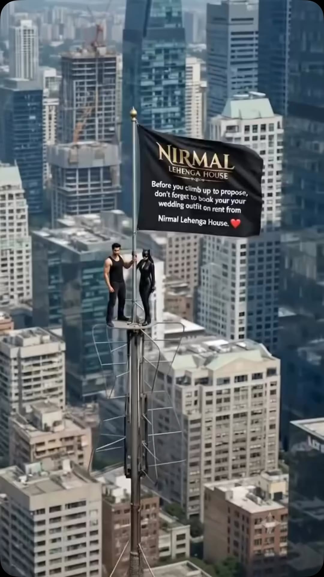 Post 1 by Nirmal Lehenga House| Wedding Outfits On Rent on Instagram (video)