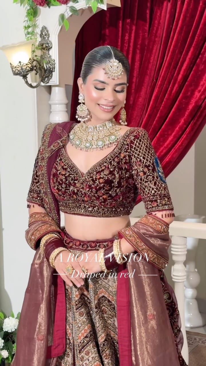 Post 5 by Nirmal Lehenga House| Wedding Outfits On Rent on Instagram (video)