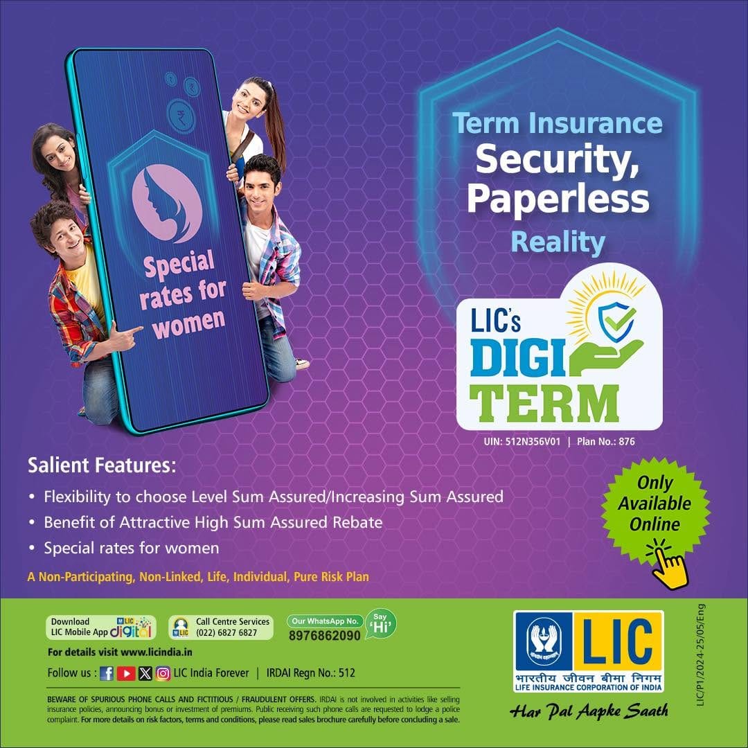 Post 6 by LIC of India on Instagram (image)