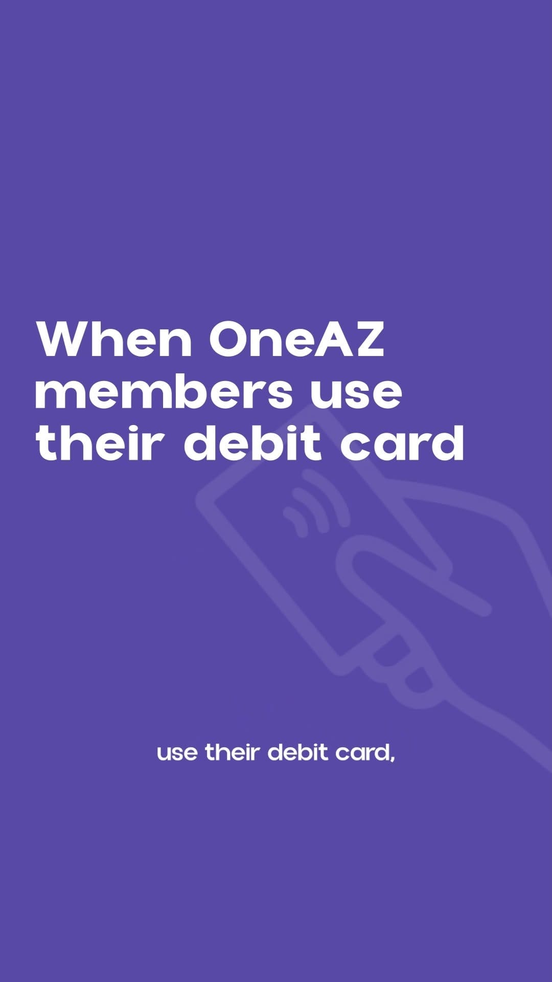 Post 10 by OneAZ Credit Union on Instagram (video)