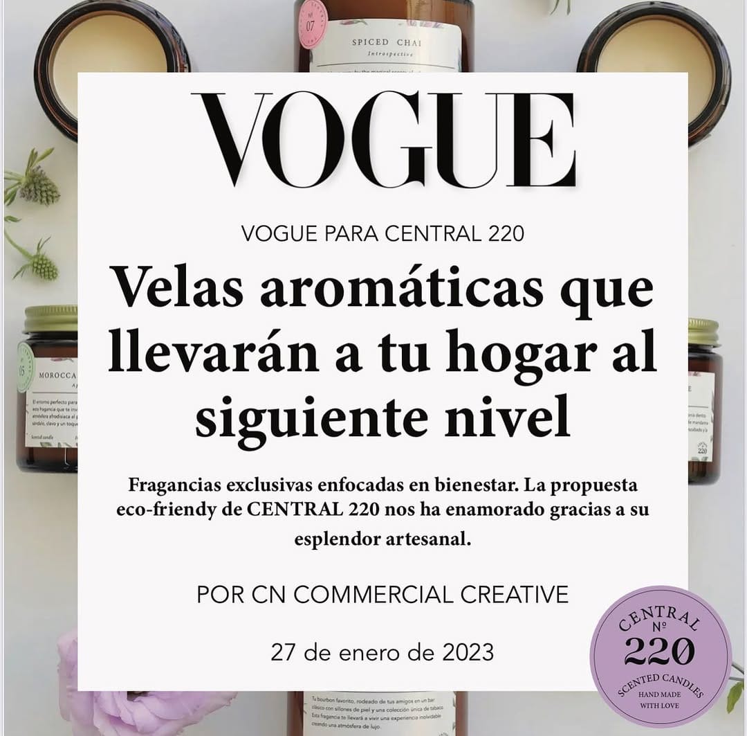 Post 10 by Central220 Velas aromáticas on Instagram (carousel)