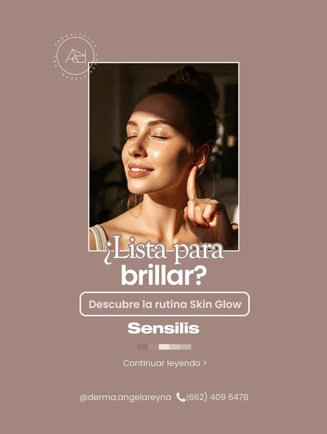 Post 2 by Dra. Ángela Reyna │ Dermatóloga on Instagram (carousel)