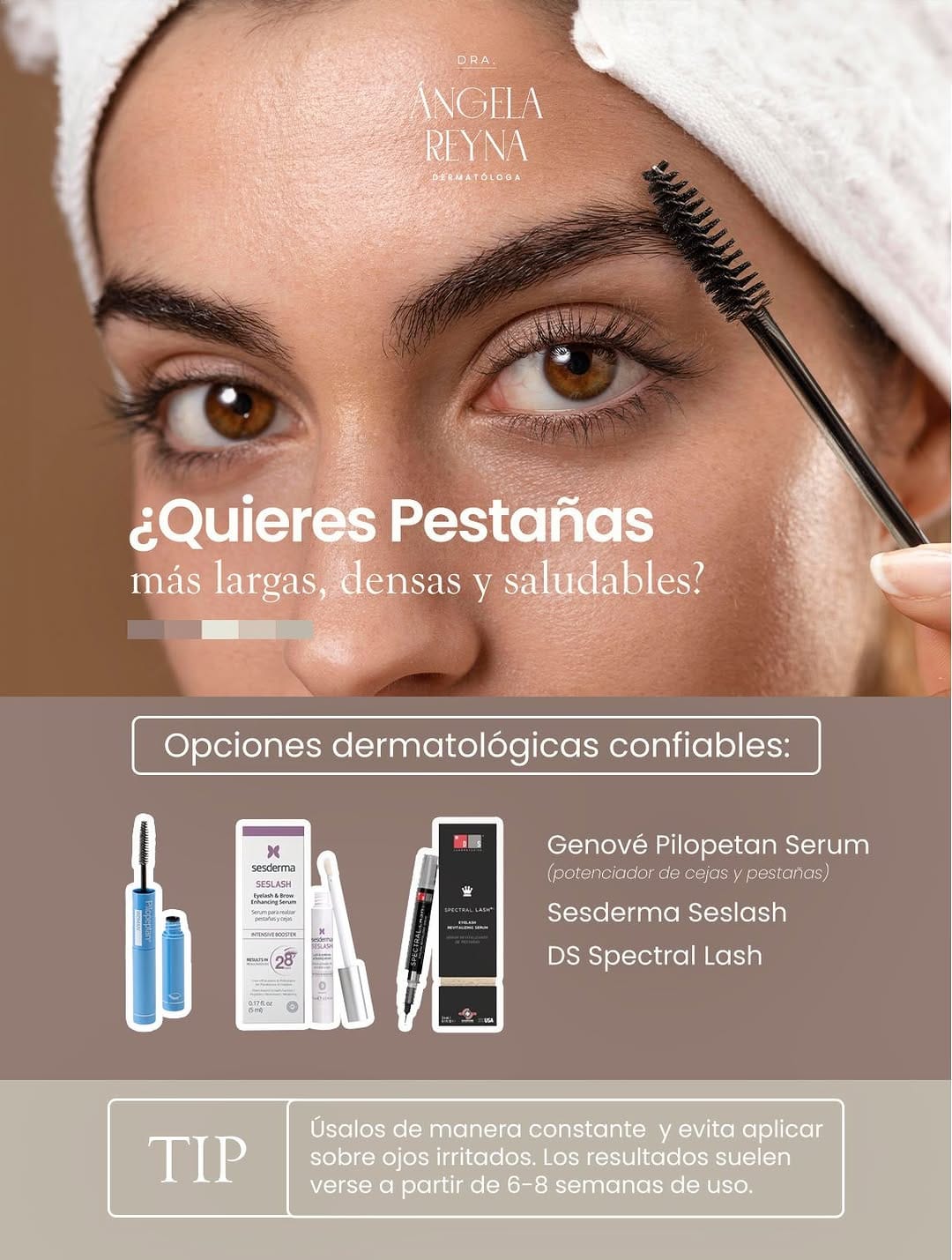 Post 6 by Dra. Ángela Reyna │ Dermatóloga on Instagram (image)