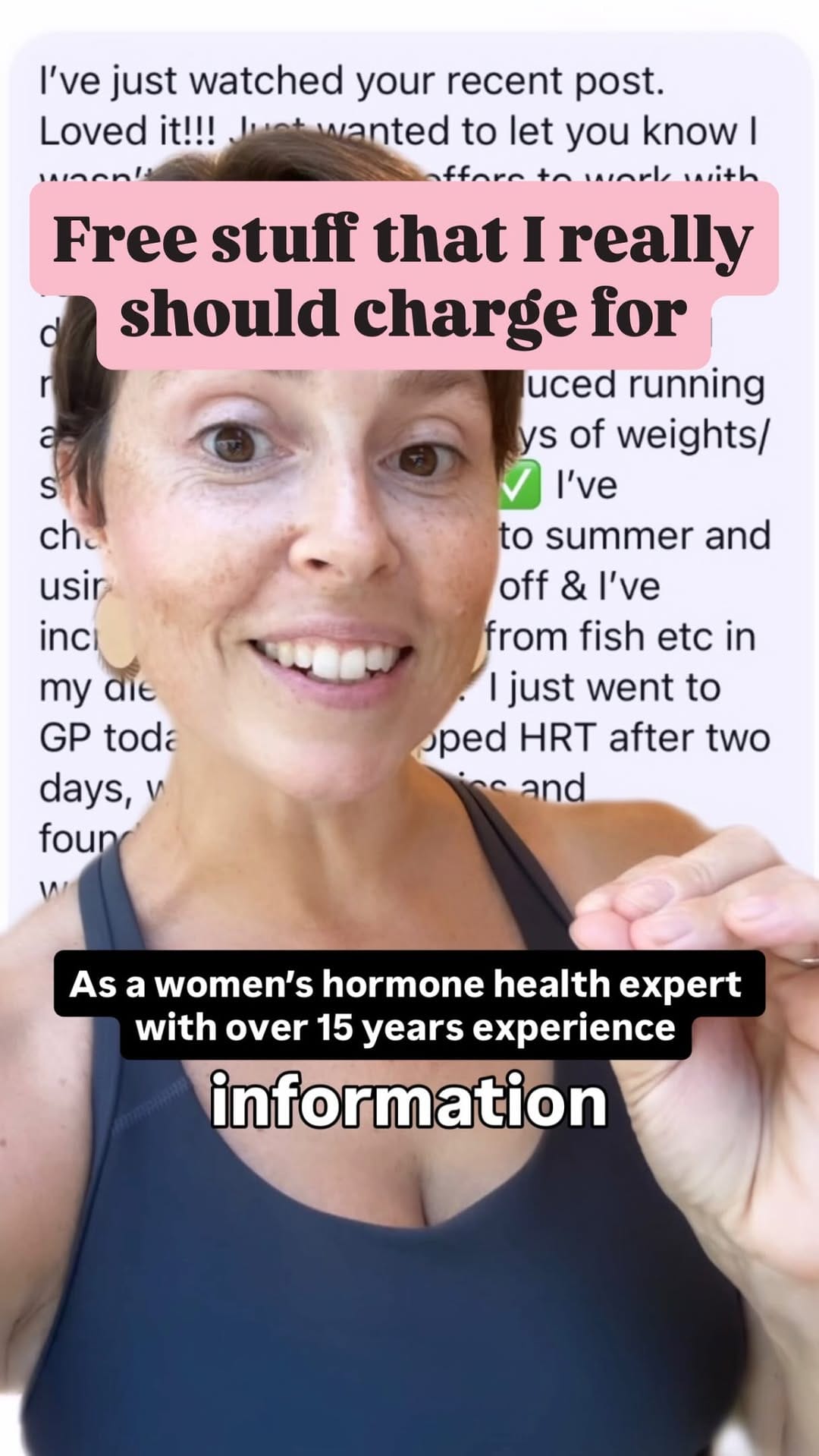 Post 8 by Joanna | Women’s Hormone Health Coach on Instagram (video)