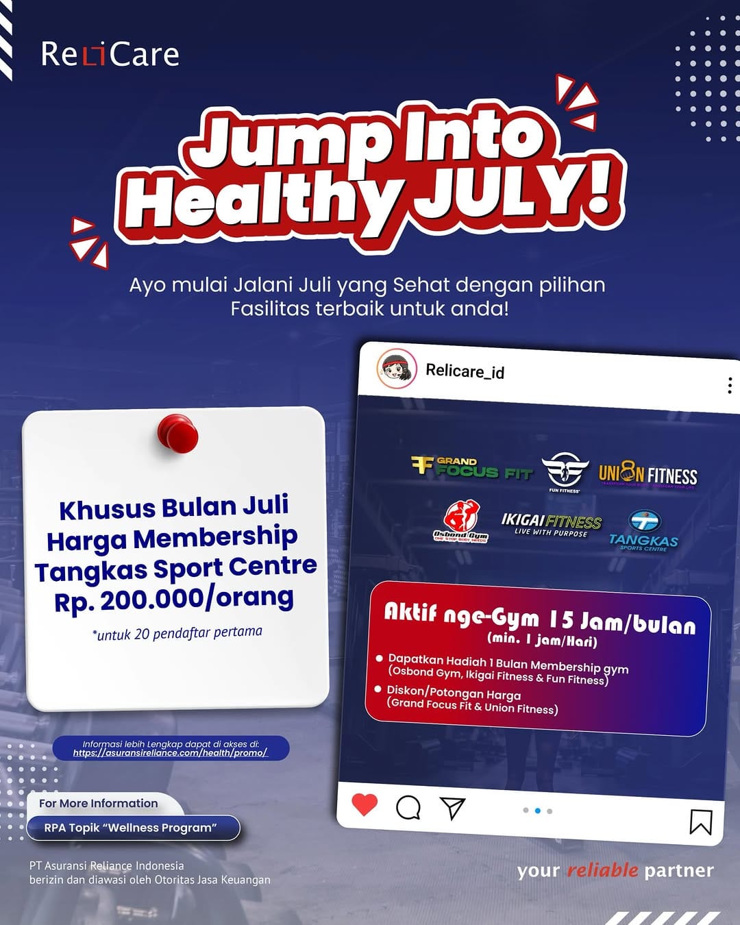 Post 2 by Asuransi Reliance on Instagram (image)
