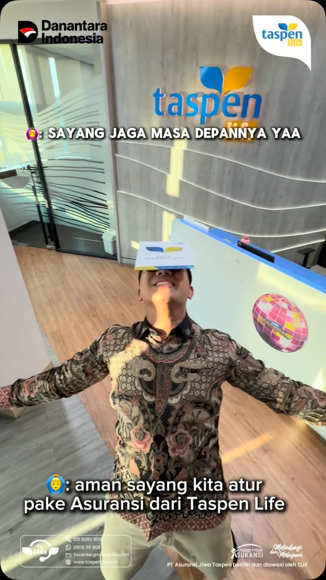 Post 3 by PT Asuransi Jiwa Taspen (Taspen Life) on Instagram (video)