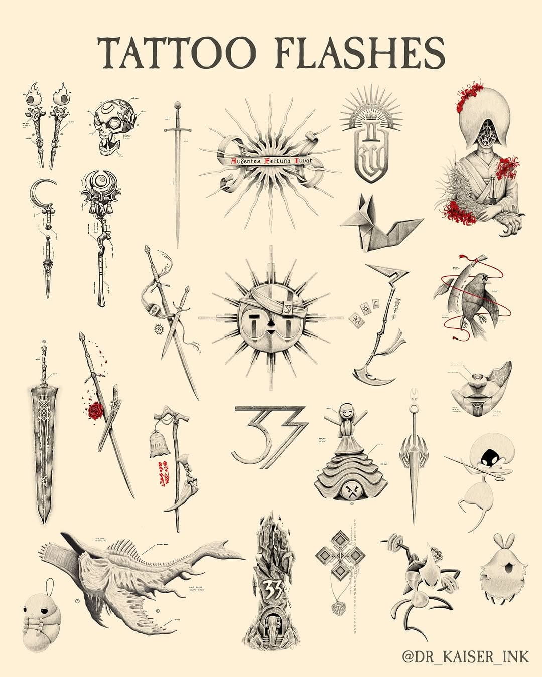 Post 10 by Dr. Kaiser Ink on Instagram (carousel)