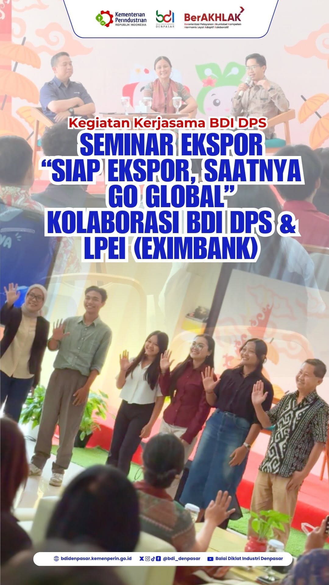 Post 8 by Lembaga Pembiayaan Ekspor Indonesia (LPEI) on Instagram (video)