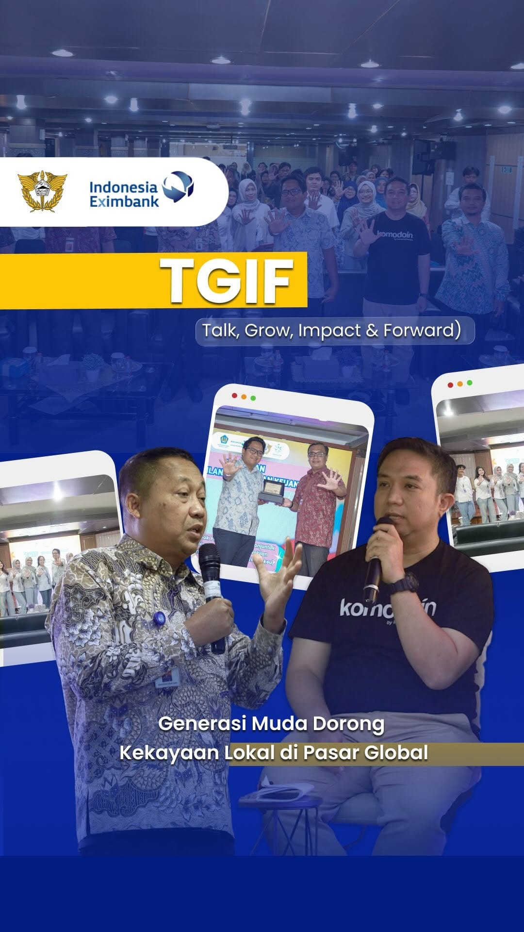 Post 3 by Lembaga Pembiayaan Ekspor Indonesia (LPEI) on Instagram (video)