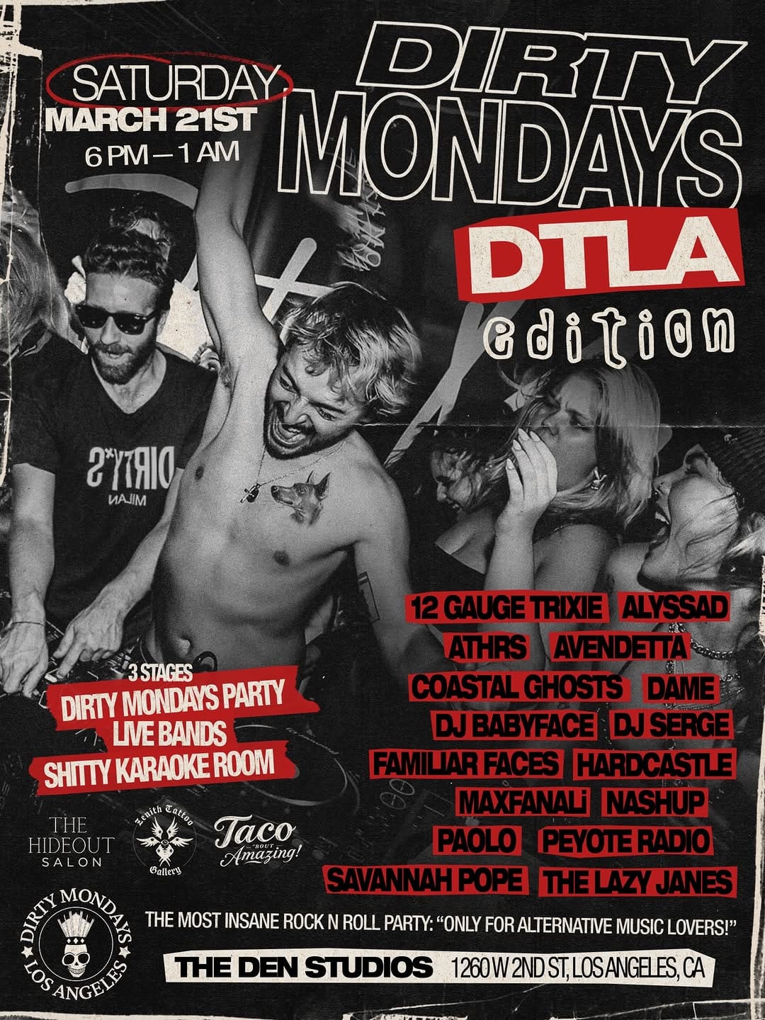 Post 8 by DIRTY MONDAYS on Instagram (image)