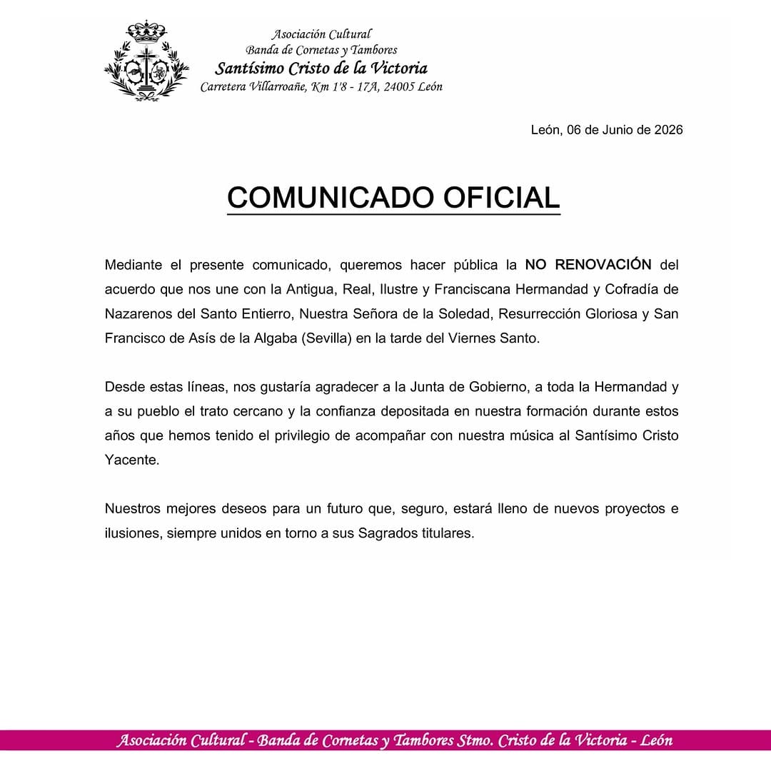 Post 8 by Stmo. Cristo de la Victoria on Instagram (image)