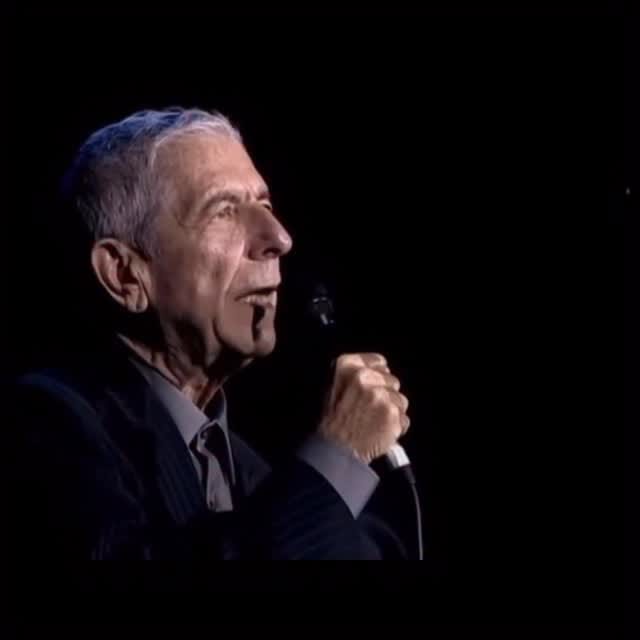 Post 10 by Leonard Cohen on Instagram (video)