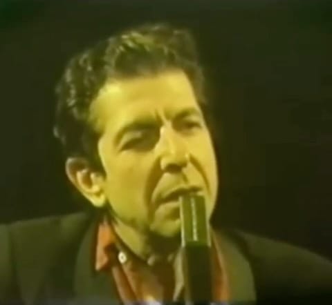 Post 2 by Leonard Cohen on Instagram (video)