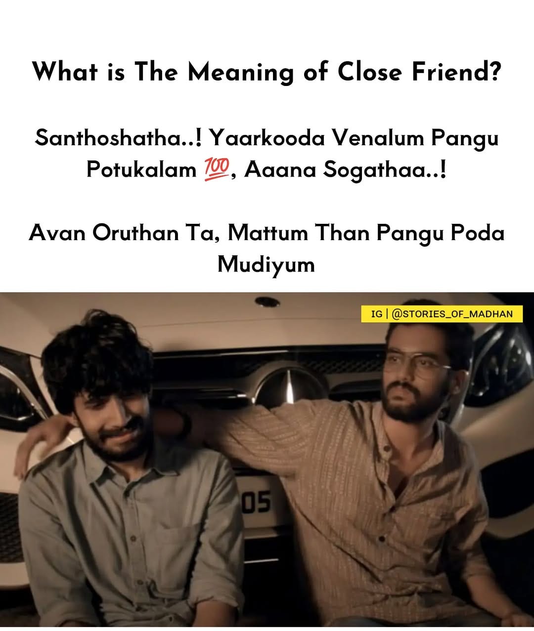 Post 4 by Madhan Ennum Naan on Instagram (image)