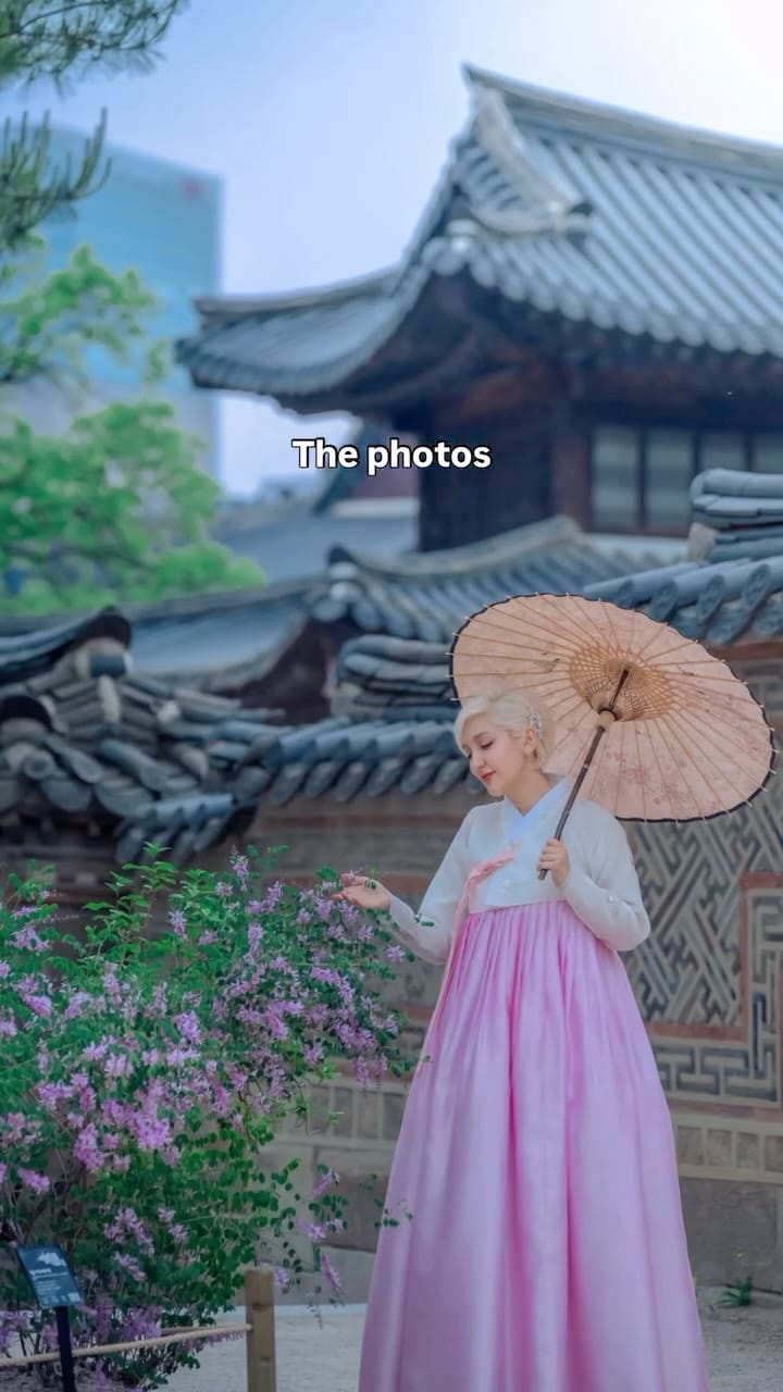 Post 1 by 나슬스냅 : 한복스냅 벚꽃스냅 커플스냅 on Instagram (video)
