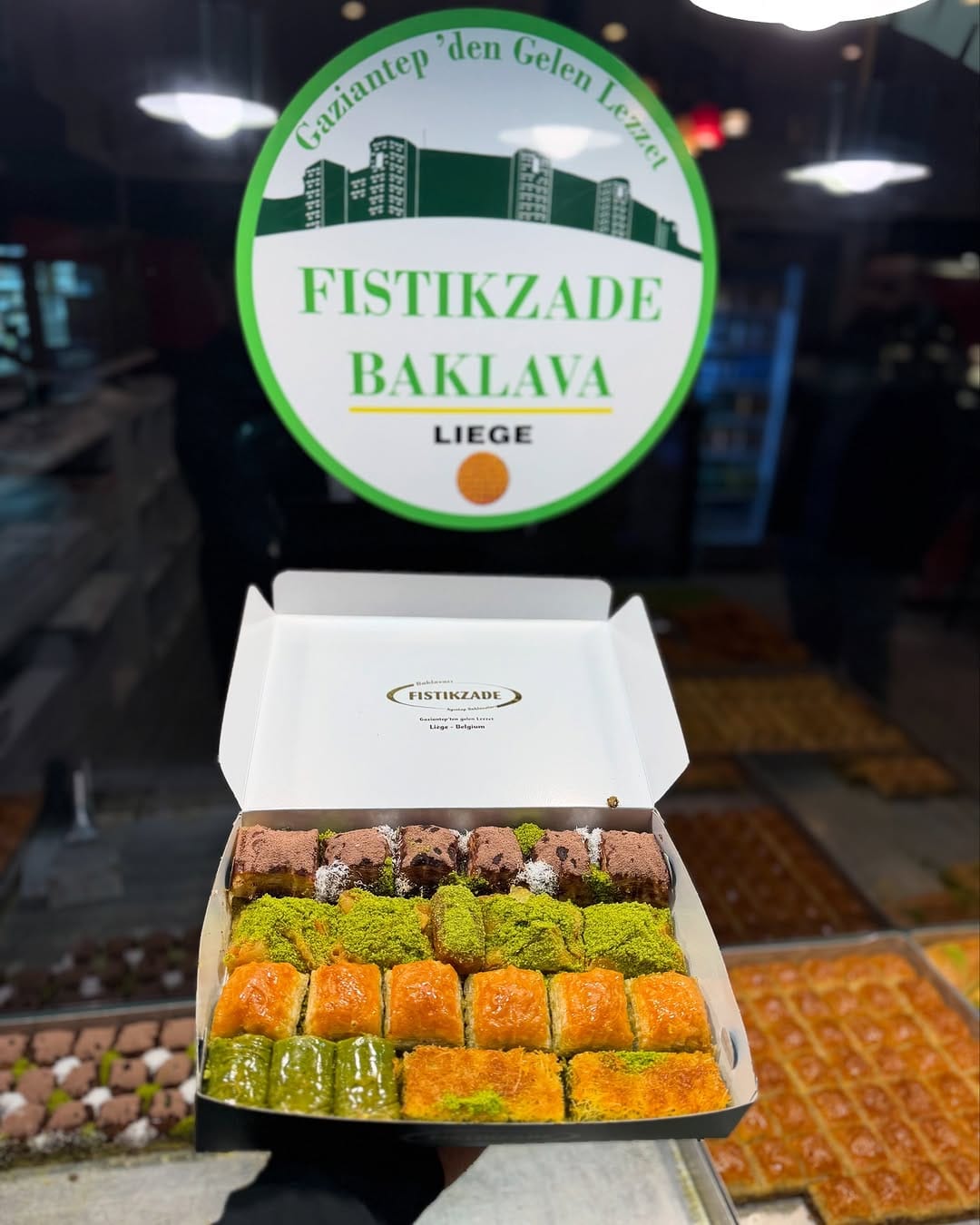 Post 6 by FISTIKZADE BAKLAVA LİÈGE on Instagram (carousel)