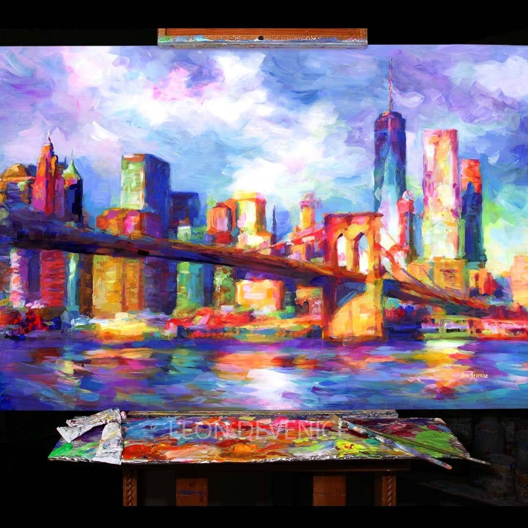 Post 4 by Leon Devenice Original Paintings For Sale on Instagram (image)