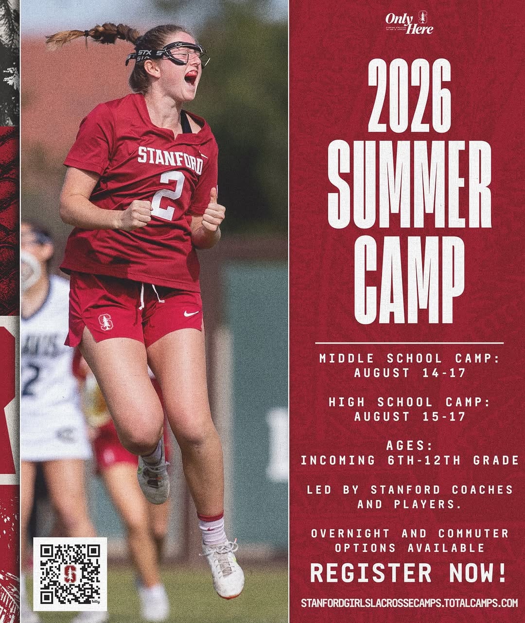 Post 9 by Stanford Women’s Lacrosse on Instagram (image)
