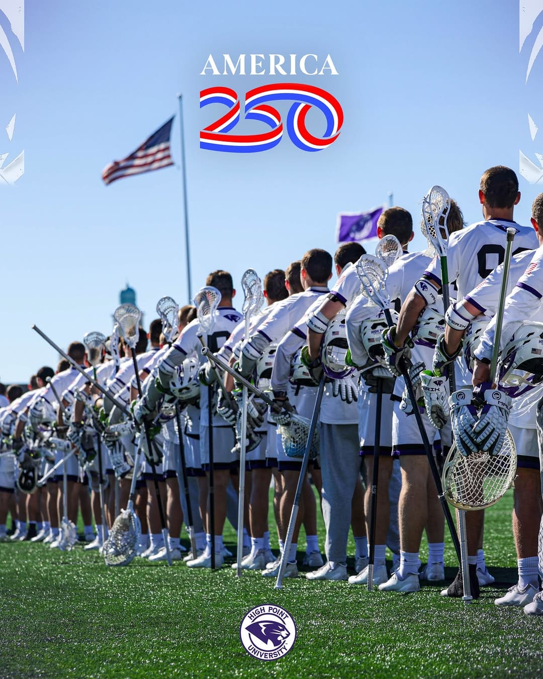 Post 1 by High Point University Men's Lacrosse on Instagram (image)