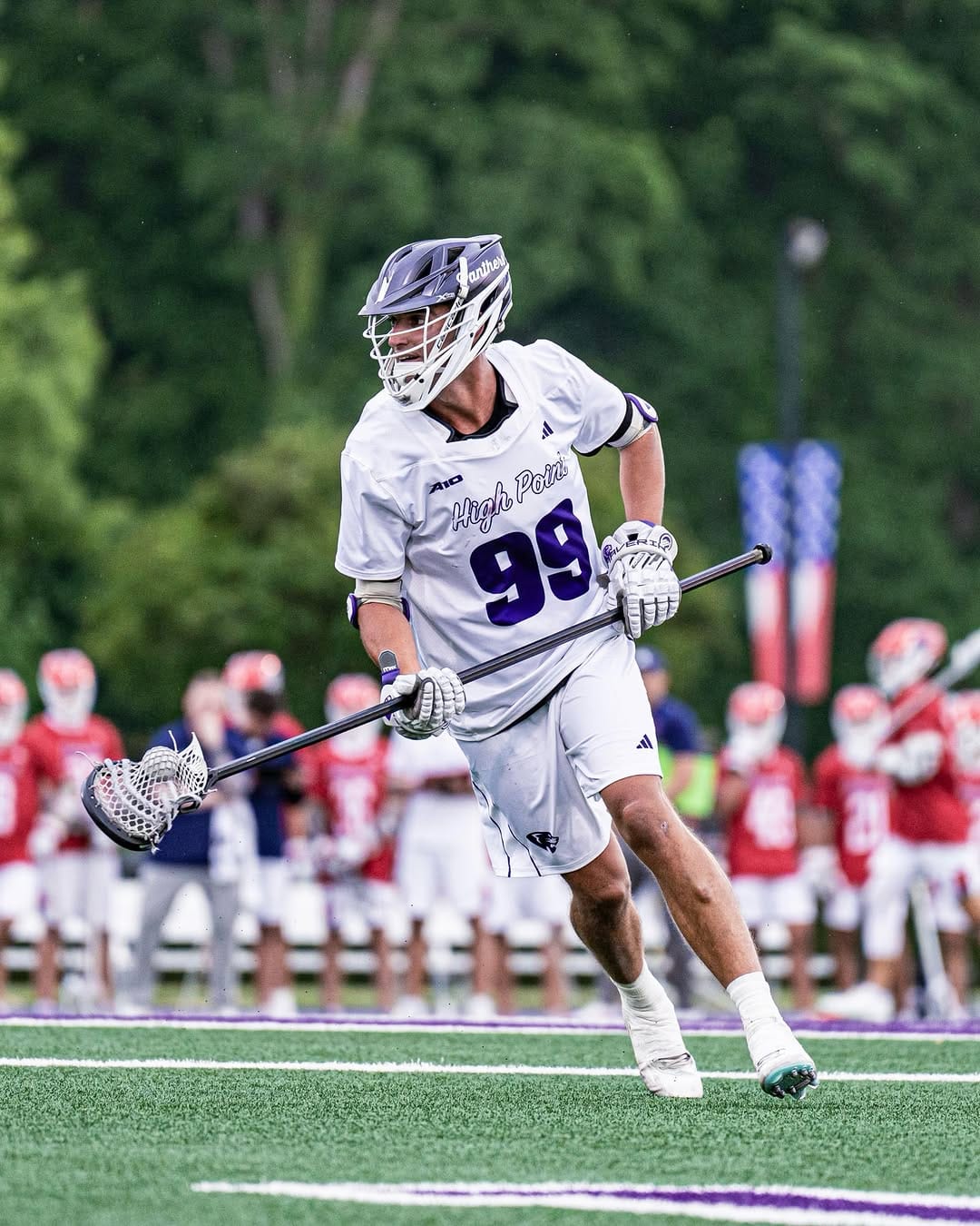 Post 6 by High Point University Men's Lacrosse on Instagram (carousel)