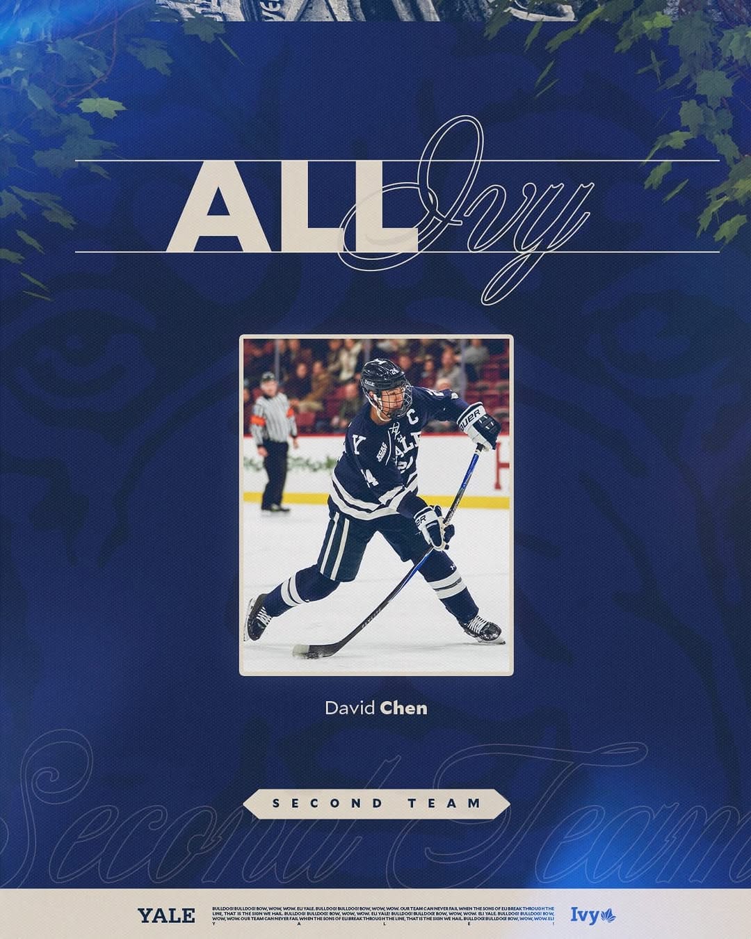 Post 10 by Yale Men's Hockey on Instagram (carousel)