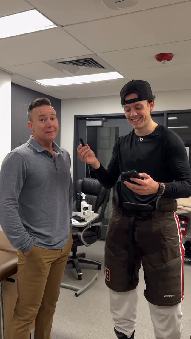 Post 10 by Brown Men's Hockey on Instagram (video)
