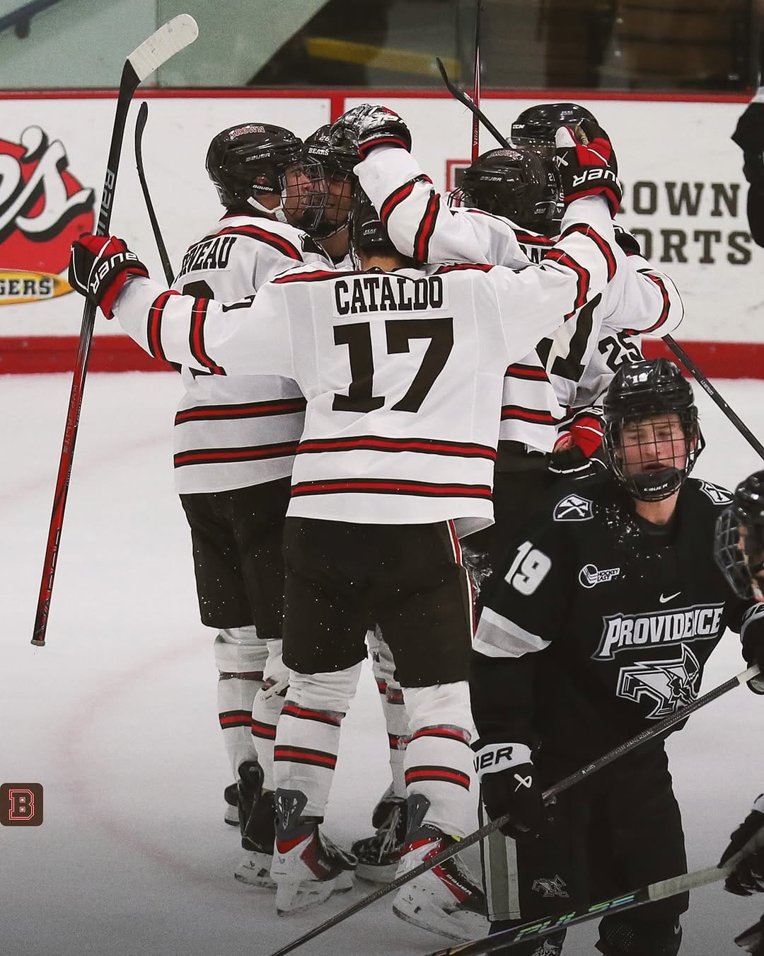 Post 7 by Brown Men's Hockey on Instagram (carousel)