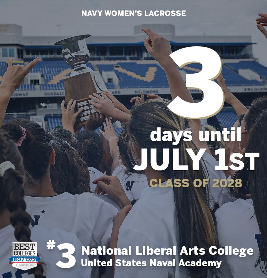 Post 7 by Navy Women's Lacrosse on Instagram (image)