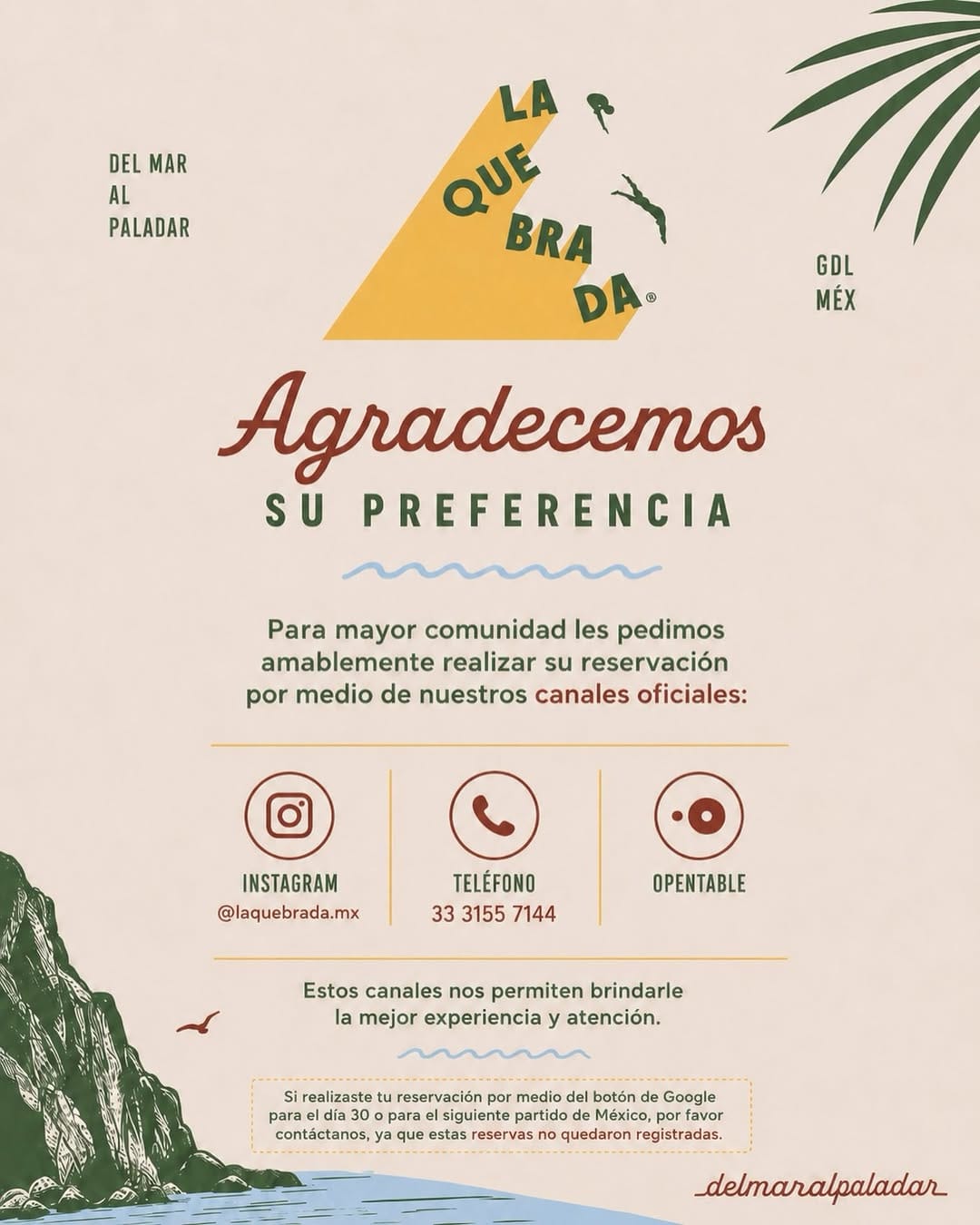 Post 4 by LA QUEBRADA on Instagram (image)