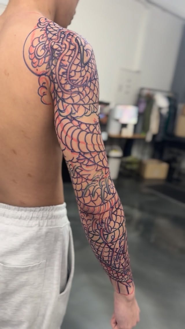 Post 6 by 천안타투/이레즈미.tattoo.타투.문신 on Instagram (video)