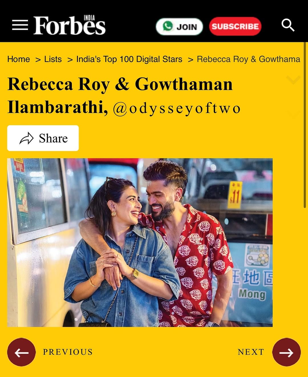 Post 10 by Rebecca Roy | Gowthaman ilambarathi on Instagram (carousel)