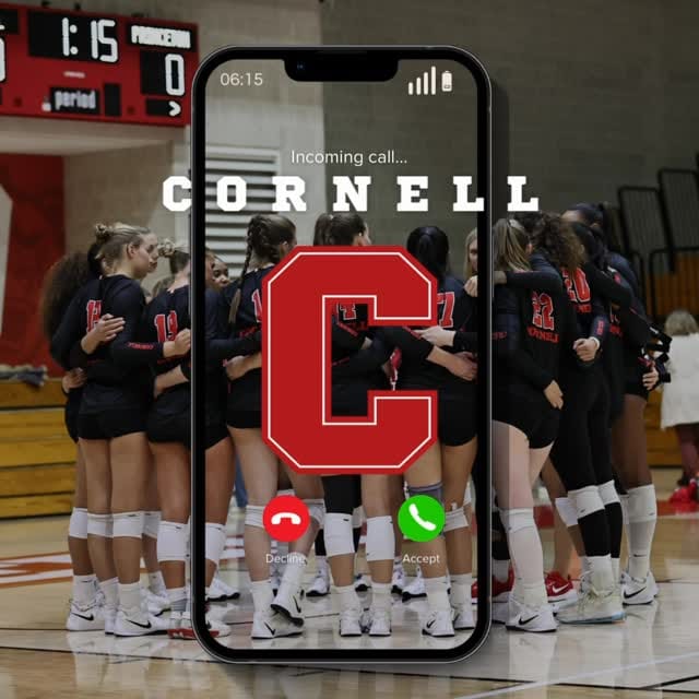 Post 7 by Cornell Volleyball on Instagram (video)