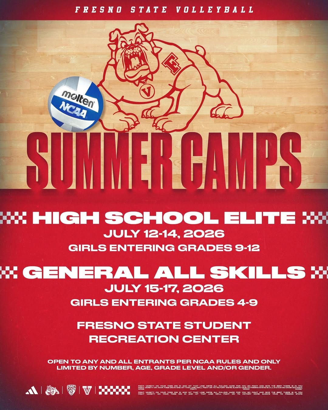 Post 8 by Fresno State Volleyball on Instagram (image)