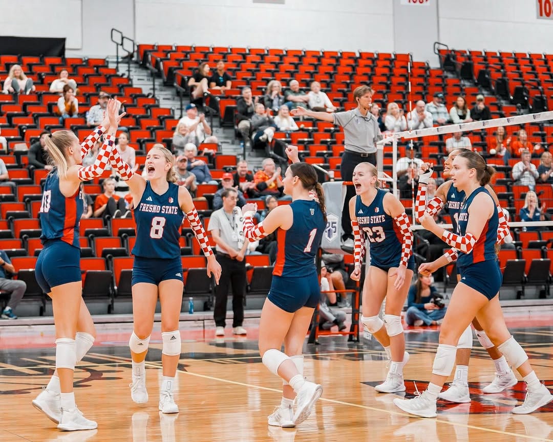 Post 5 by Fresno State Volleyball on Instagram (carousel)