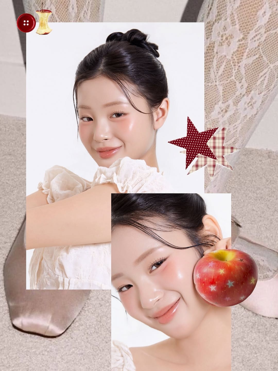 Post 6 by 데이린 메이크업 daylean makeup | 홍대 메이크업 클래스 韓国メイク on Instagram (image)
