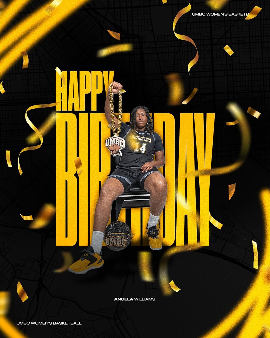 Post 5 by UMBC Women’s Basketball on Instagram (image)