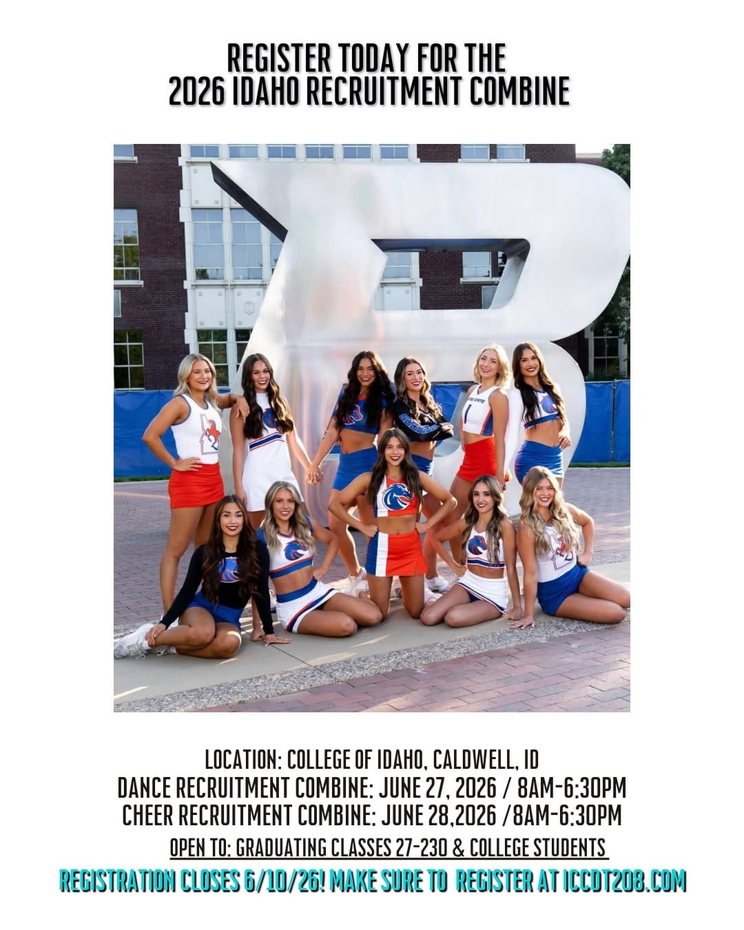 Post 5 by Boise State Spirit Squad on Instagram (image)