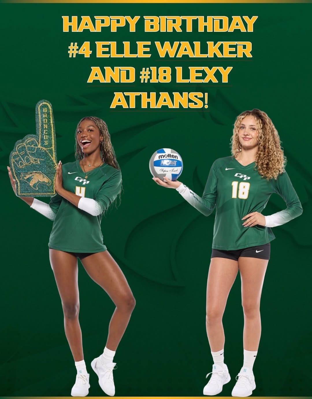 Post 6 by Cal Poly Pomona Volleyball on Instagram (image)