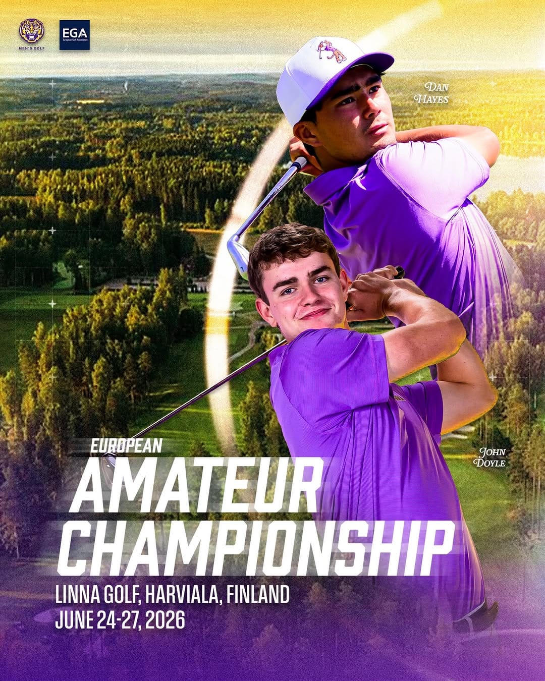 Post 7 by LSU Men's Golf Team on Instagram (image)