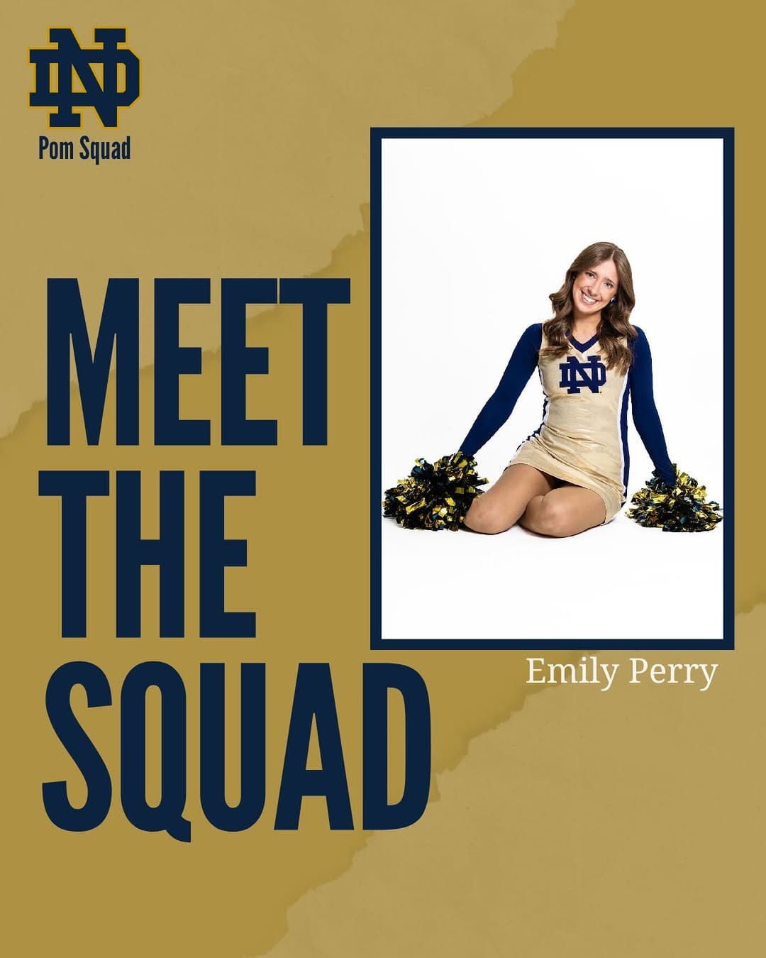 Post 2 by Notre Dame Pom Squad on Instagram (image)