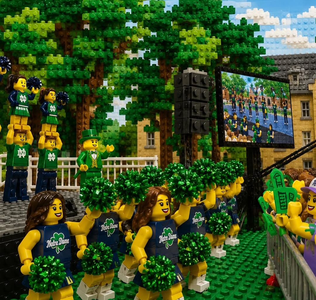 Post 3 by Notre Dame Pom Squad on Instagram (carousel)