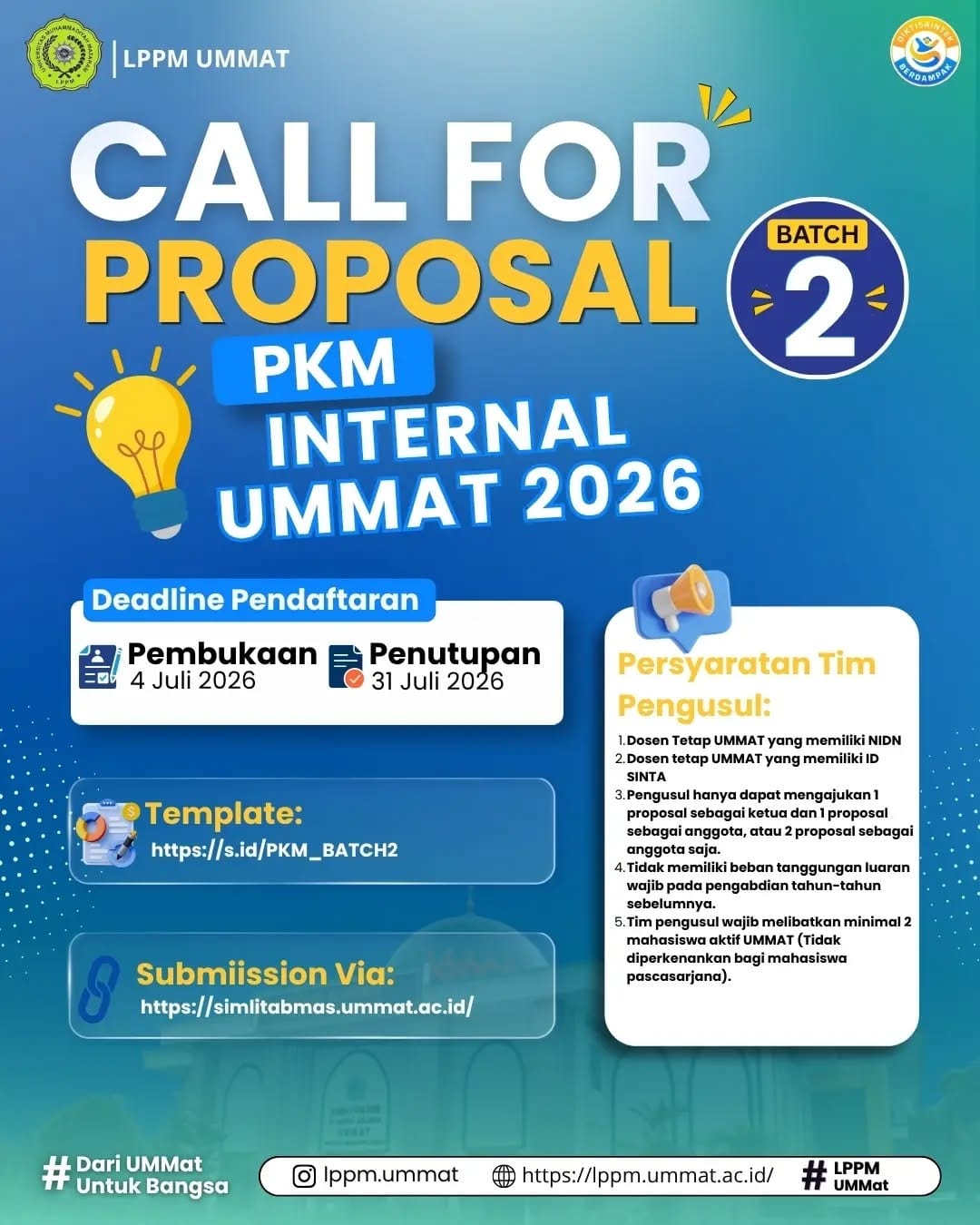 Post 2 by Universitas Muhammadiyah Mataram on Instagram (image)