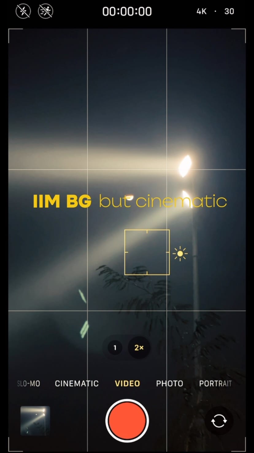 Post 10 by IIM Bodh Gaya on Instagram (video)