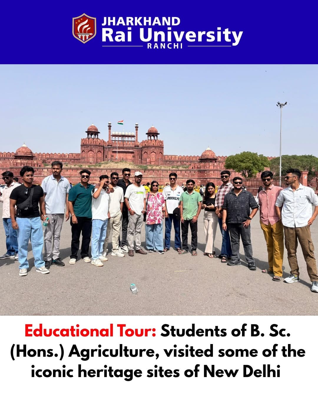 Post 7 by Jharkhand Rai University on Instagram (carousel)