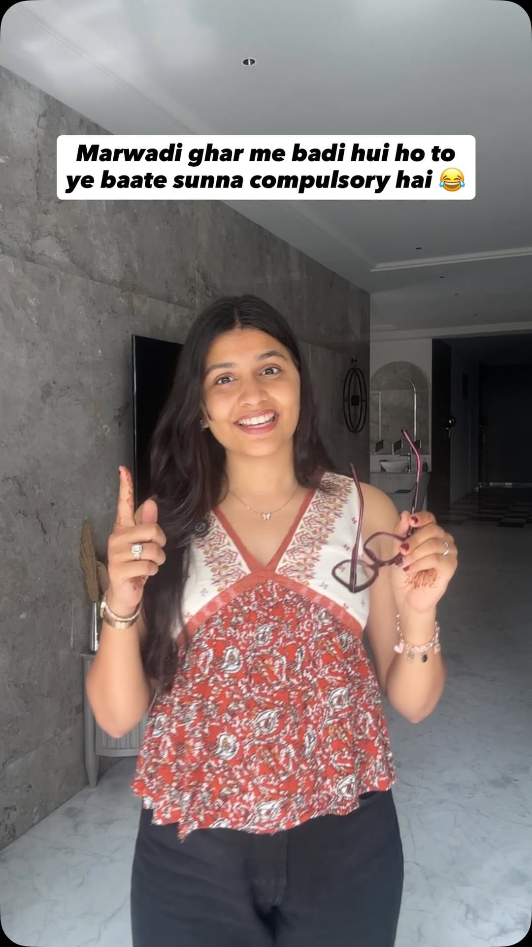 Post 7 by Mansi Maheshwari | Marwadi Creator on Instagram (video)