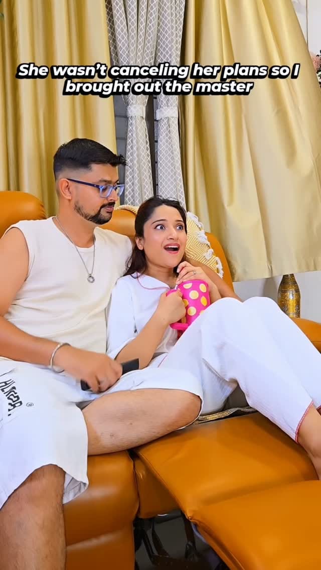 Post 2 by Shivani & Mohit 🧿 Couple Content Creator on Instagram (video)
