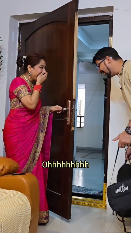 Post 9 by Shivani & Mohit 🧿 Couple Content Creator on Instagram (video)