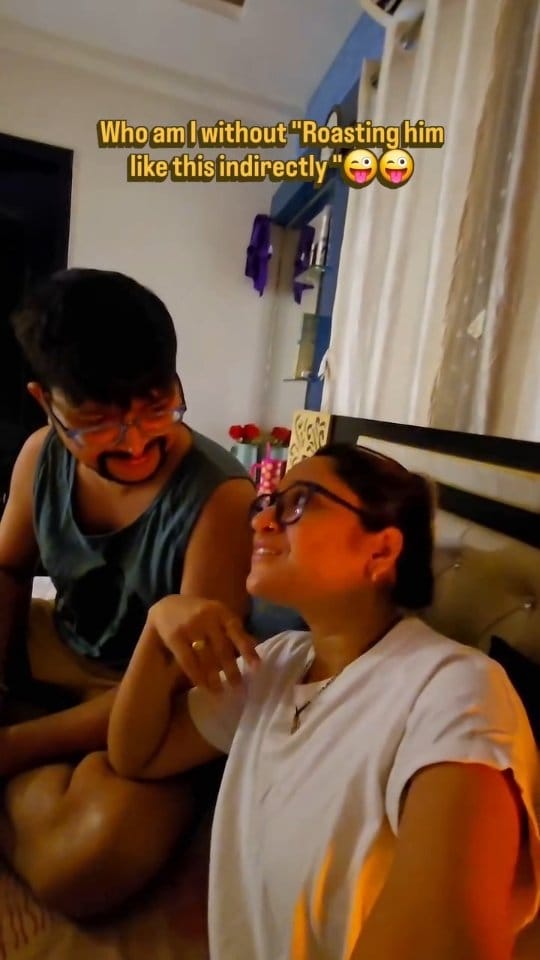 Post 4 by Shivani & Mohit 🧿 Couple Content Creator on Instagram (video)